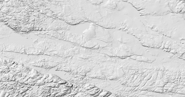 Hillshade created with GDAL 2.2x of Frank Warmerdam's home area in Canada.