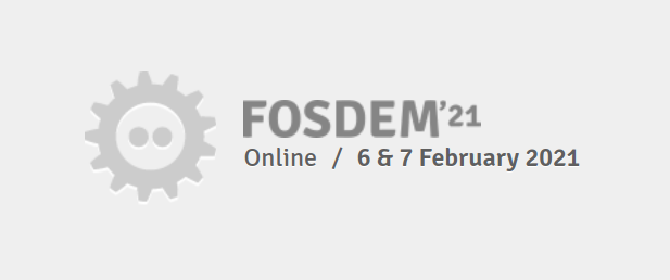 Geospatial Devroom at FOSDEM 2021 (Online)